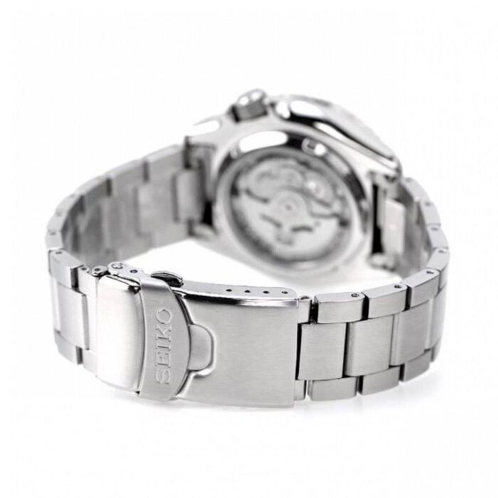 Seiko 5 Sports Special Edition Silver Dial Silver Steel Strap Watch For Men - SRPK09K1 - Image 7
